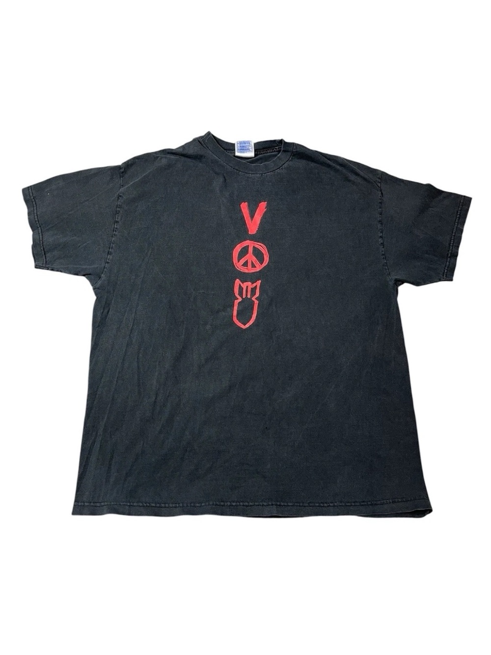 Vintage 2005 U2 Vertigo Black Tour T Shirt